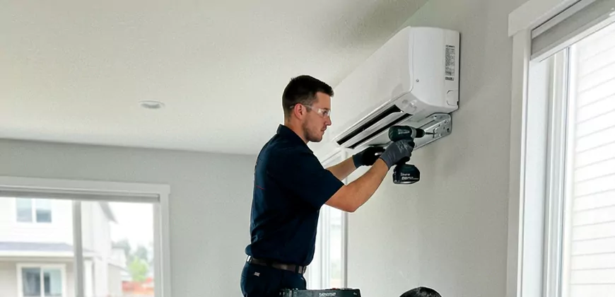 Central Air Without Ducts Alternative in El Dorado Hills
