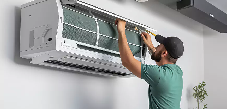 Bathroom and Small Space Ductless Installation in El Dorado Hills